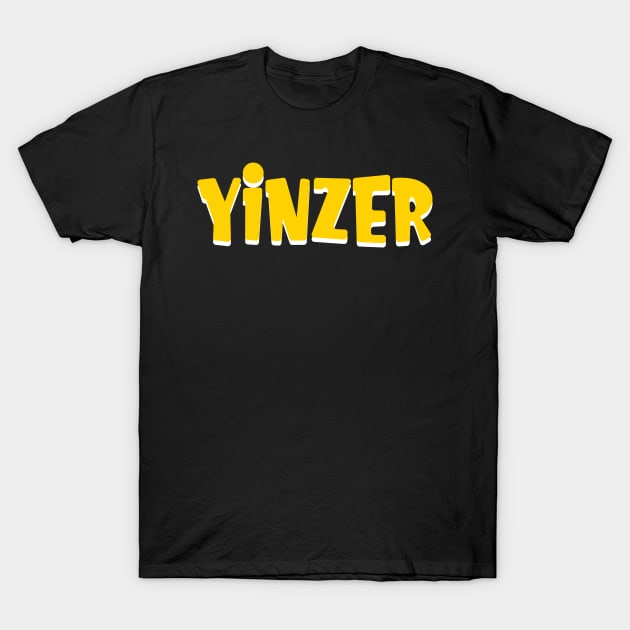 Yinzer Funny Pittsburghese T-Shirt by markz66